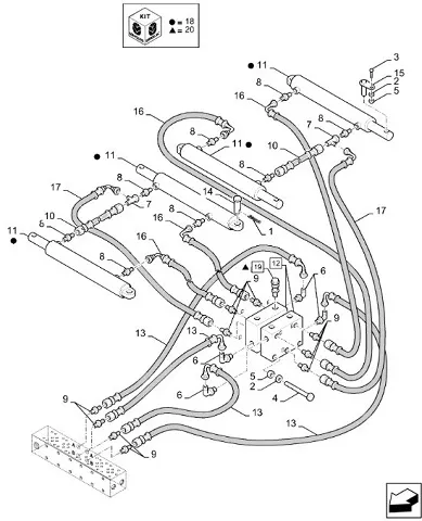 9964924 - набор уплотнительных колец